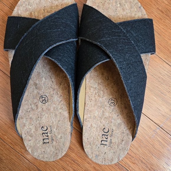 NAE  Vegan Leather Sandals US 5 and US 6 Available - Picture 5 of 6